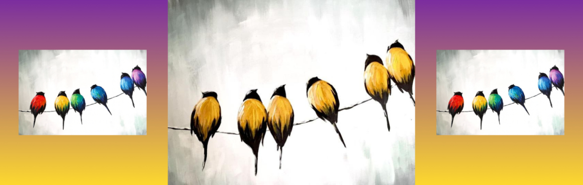 10/24 "Birds on a Wire" 3pm