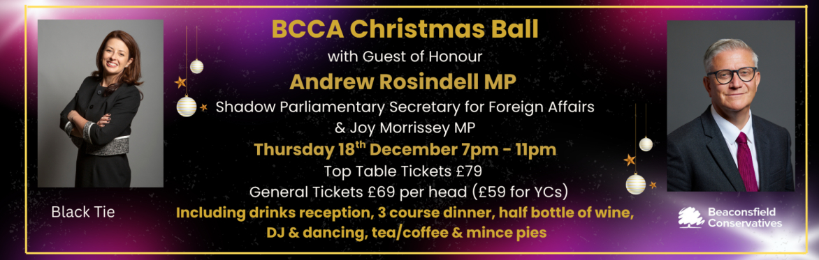BCCA Christmas Ball with Andrew Rosindell MP