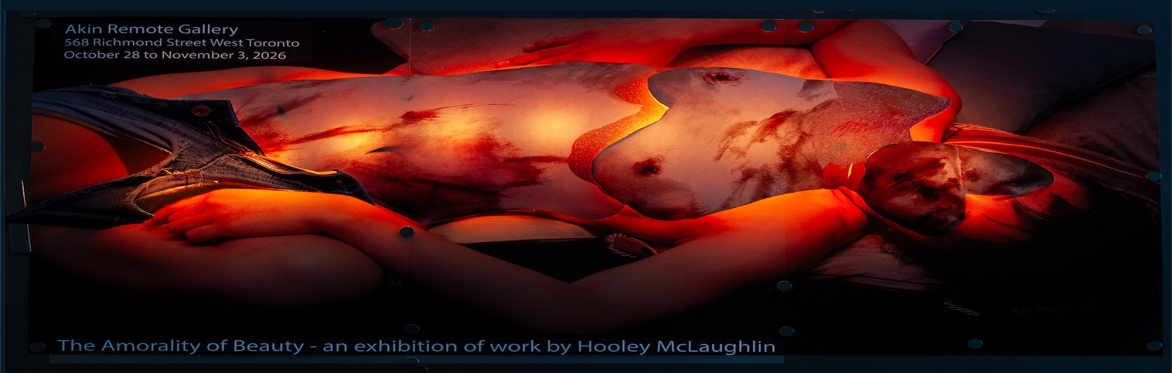 A female body in repose - rendered as a drawing over a photograph. The lighting under the drawing but above the photograph makes the body glow in a way that immitates candles in a dark church.