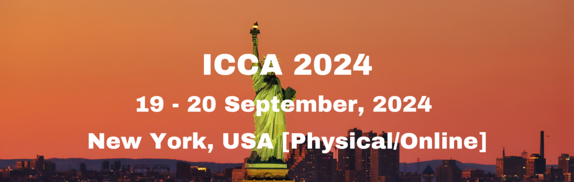 International Conference on Control and Automation 2024 [ICCA 2024]