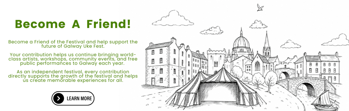 Become a Friend of the Festival & Support Galway Uke Fest