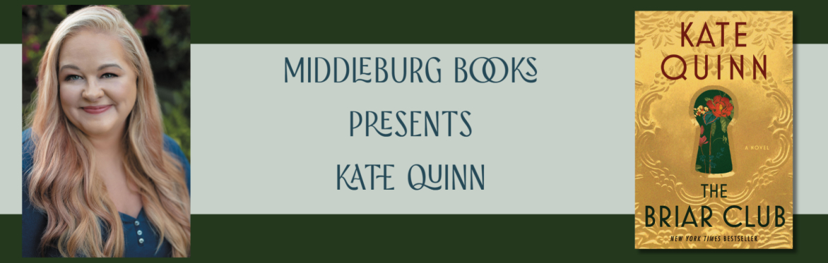 An Afternoon with Kate Quinn at Greenhill Vineyards: Celebrating The Briar Club