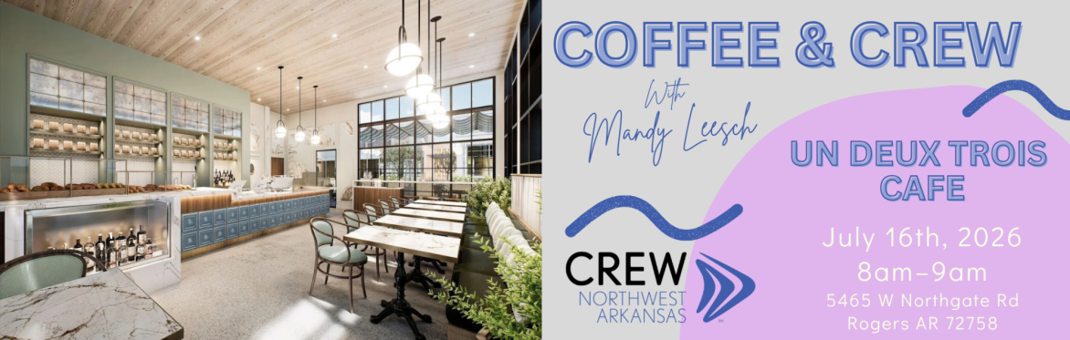 Coffee & CREW with Mandy Leesch | Un Deux Trois Cafe