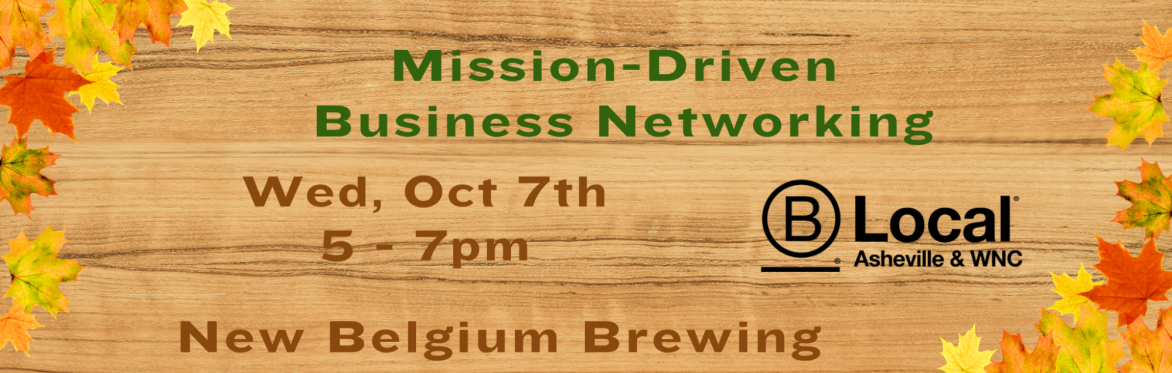 October Mission-Driven Networking