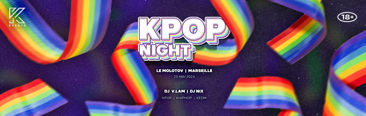 SOLD OUT || MARSEILLE | KPOP & KHIPHOP Night - Pride Edition