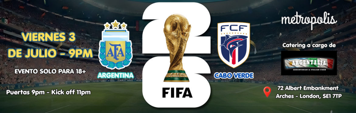 Argentina Vs Cabo Verde