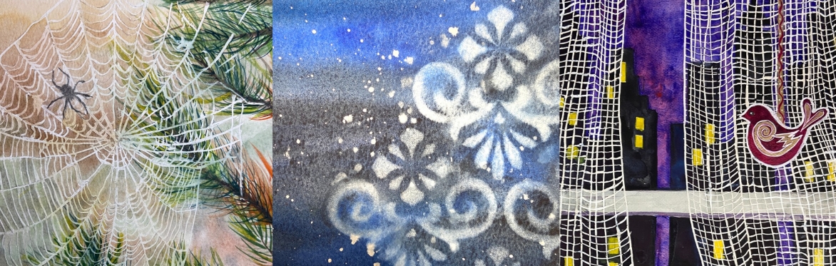 Exploring Watercolour and Masking techniques