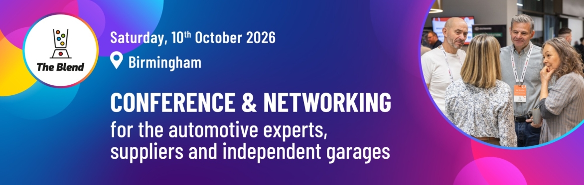 The Blend 2026 - conference and networking for garage owners