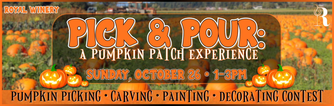 Pick & Pour: A Pumpkin Patch Experience