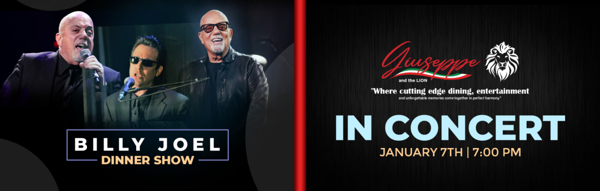 Billy Joel Dinner Show LIVE