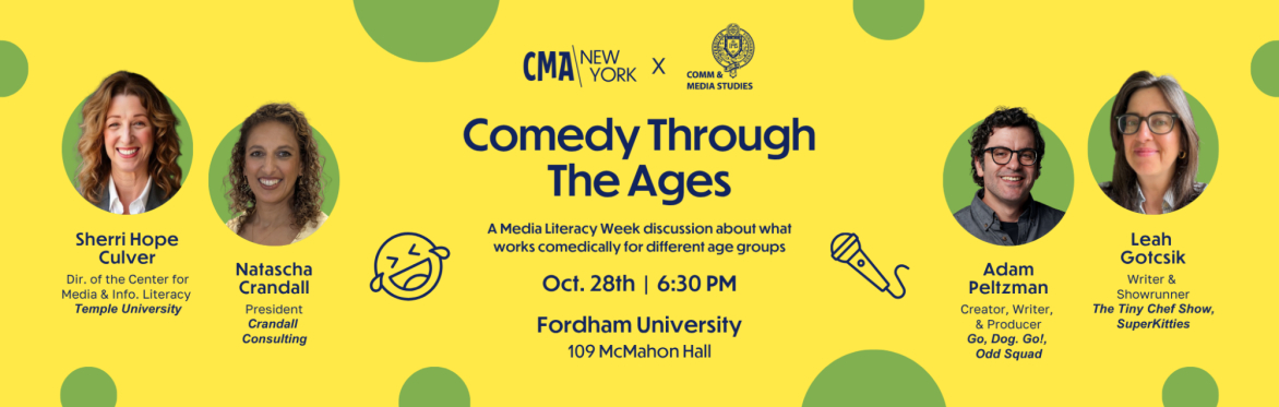 CMA NY: Comedy Through The Ages