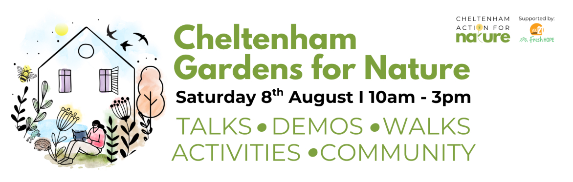 Cheltenham Gardens for Nature – Talk and Walk Bookings