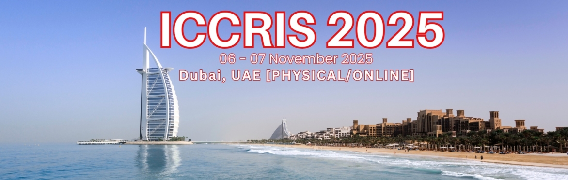 International Conference on Control, Robotics and Intelligent System 2025 [ICCRIS 2025]