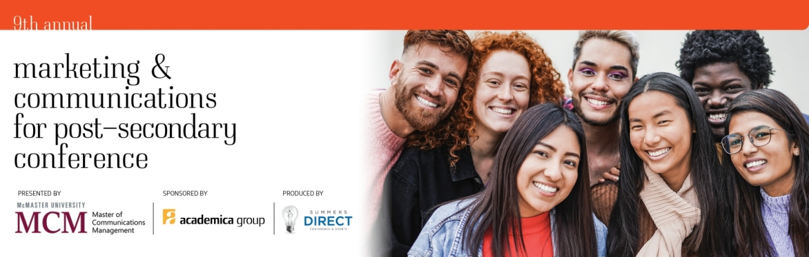 ONLINE 9th Annual Marketing & Communications for Post Secondary Conference