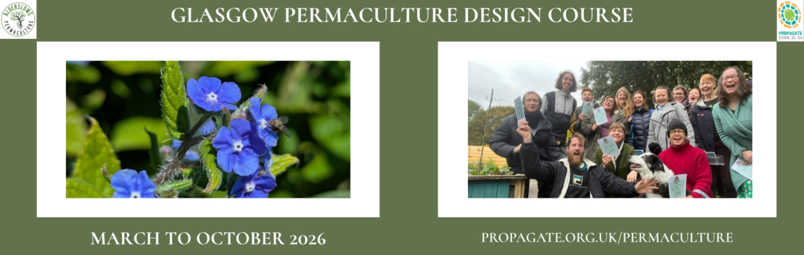 Permaculture Design Course 2026: GLASGOW - 6 months course