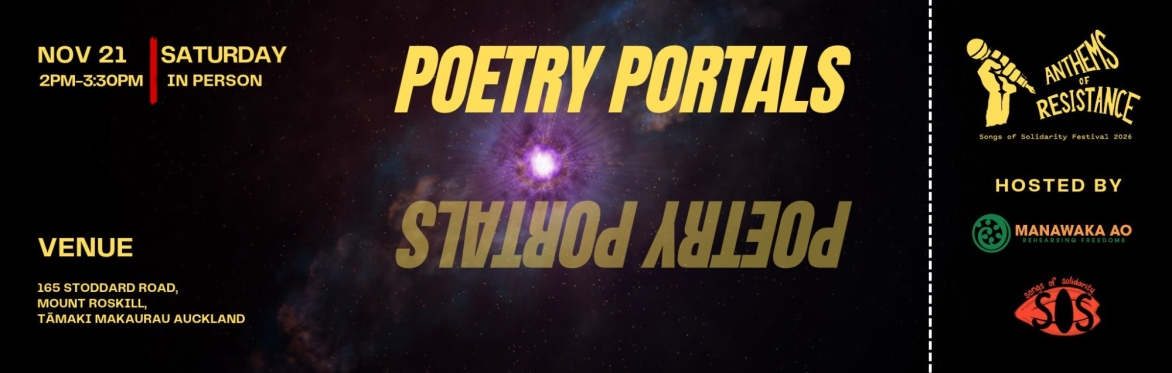 Poetry portals - in person