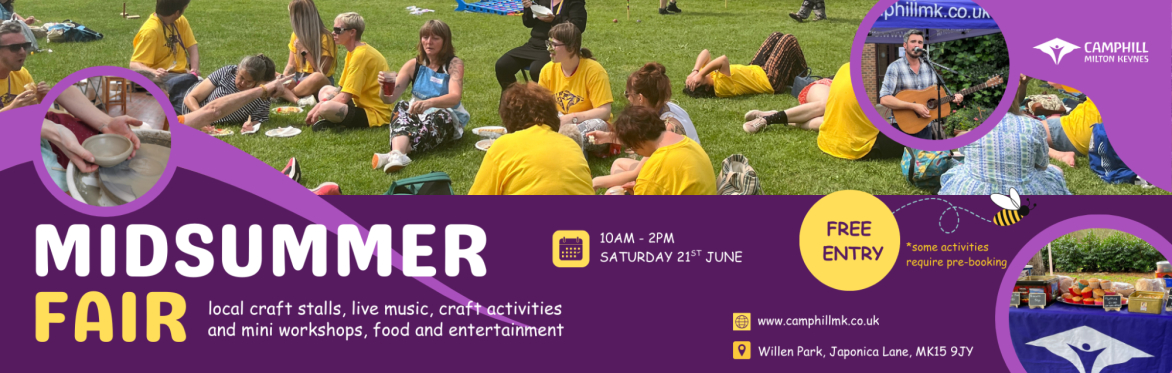 Poster highlighting available activities