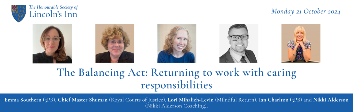 The Balancing Act: Returning to work with caring responsibilities