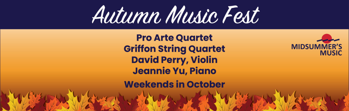 Autumn Music Fest - Pro Arte Quartet