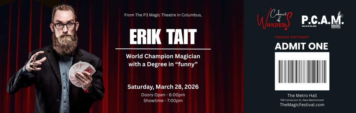 Cabaret of Wonders Presents: Erik Tait