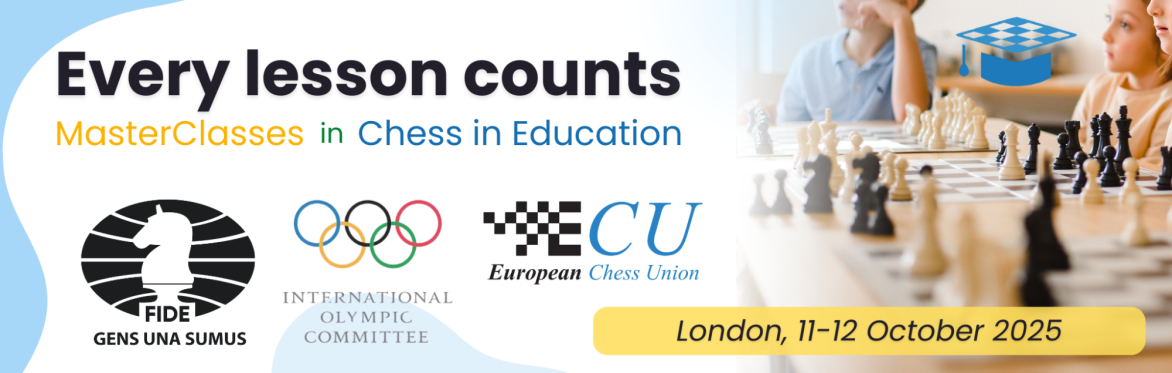 Every Lesson Counts - MasterClasses in Chess in Education