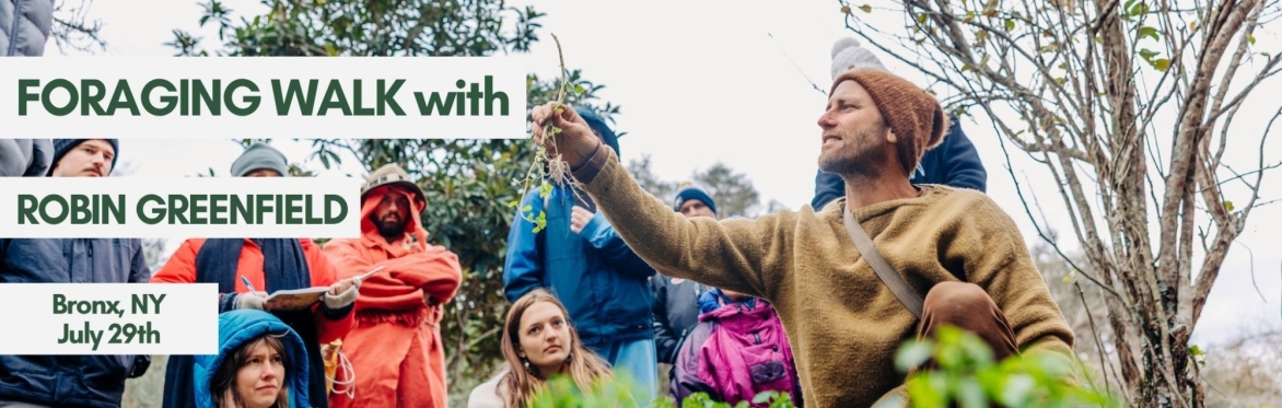 Robin Greenfield teaching at Foraging School