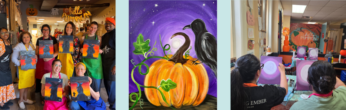Paint & Sip at October Cafe on Elston