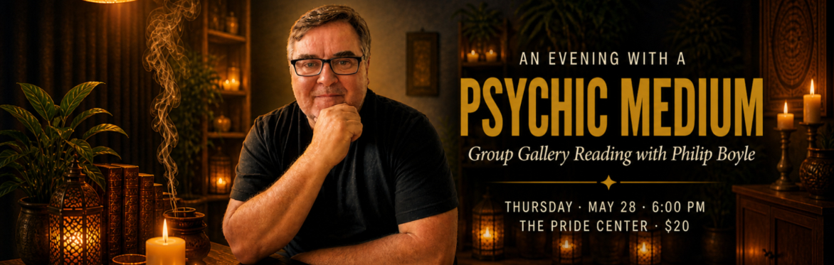 An Evening with a Psychic Medium: Group Gallery Reading with Philip Boyle