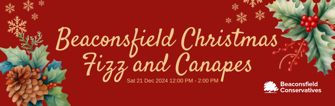 Beaconsfield Town Branch Christmas Fizz and Canapés
