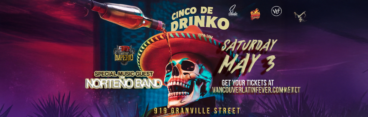 CINCO DE DRINKO - STUDIO NIGHTCLUB