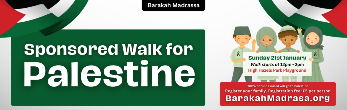 Sponsored Walk for Palestine