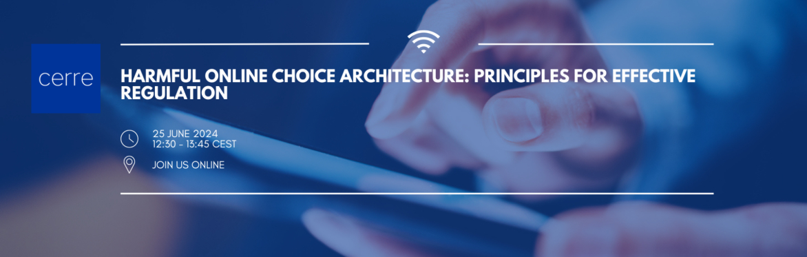 Harmful Online Choice Architecture: Principles for Effective Regulation