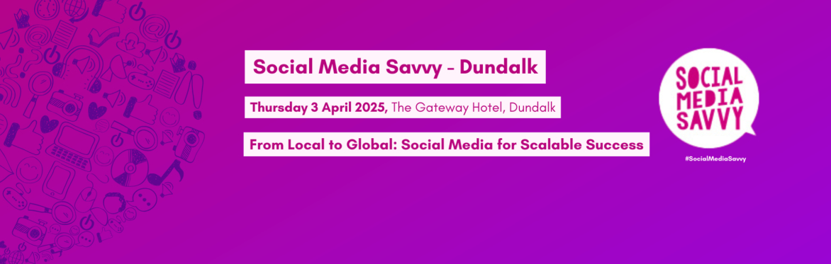 Social Media Savvy event banner