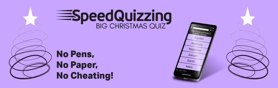 Speedquizzing Pinpoint Rounds Buy tickets – SpeedQuizzing - Big Christmas Quiz – Hitchin Town Hall