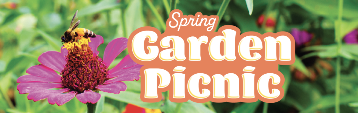 Late Summer Garden Picnic Event Banner