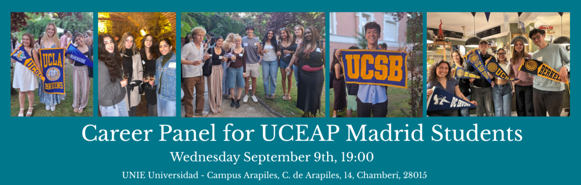 Career Panel and Forum for Madrid UCEAP Students