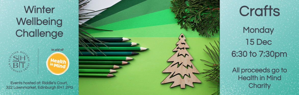 SHBT Winter Wellbeing Challenge - Crafts