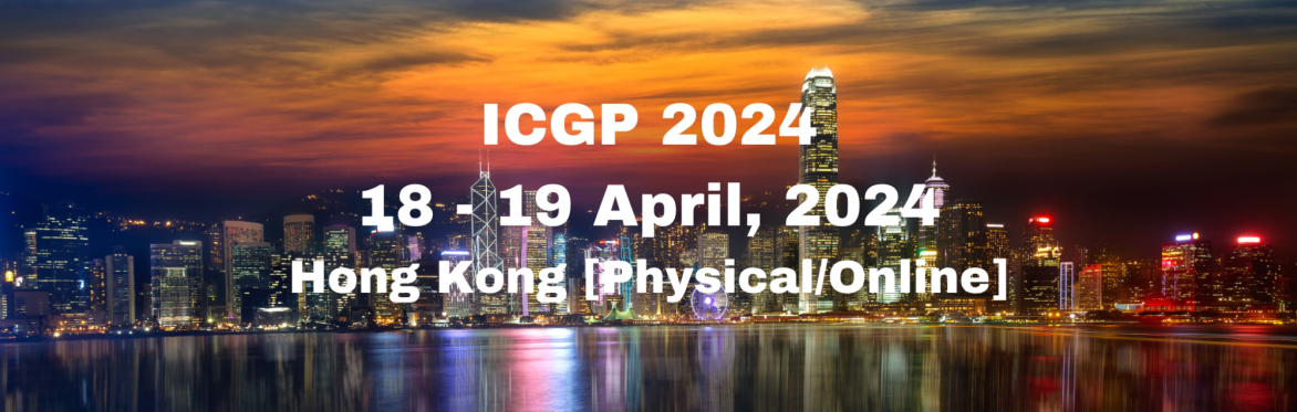 International Conference on Global Peace 2024 [ICGP 2024]