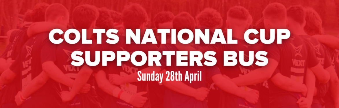 National Colts Cup Final Supporters Bus