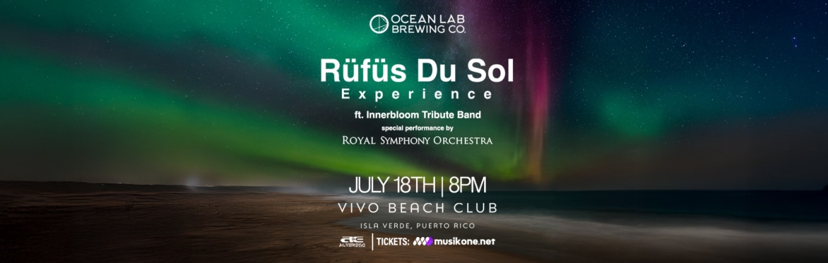 Ocean Lab presents RÜFÜS DU SOL EXPERIENCE + Royal Symphony Orchestra at Vivo Beach Club