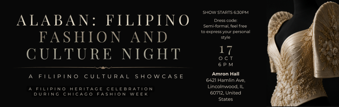 ALABAN: Filipino Fashion and Culture Night