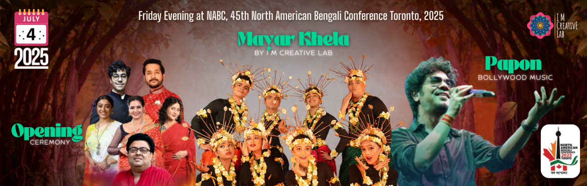 Mayar Khela & Papon at NABC, 2025 Toronto
