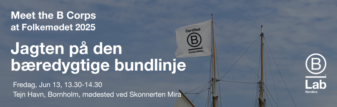 Jagten på den bæredygtige bundlinje | Folkemødet