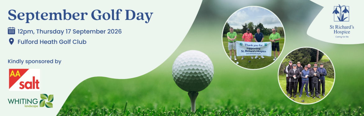 September Golf Day | In aid of St Richard's Hospice