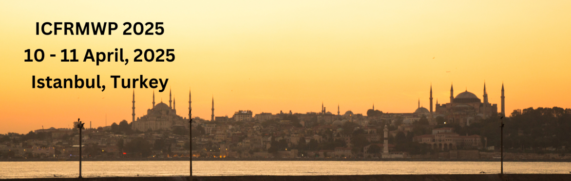 International Conference on Flood Risk Management and Water Pollution 2025 [ICFRMWP 2025]