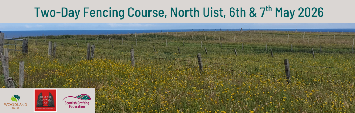 In-Person Training Course: Fencing, Trumisgarry, North Uist