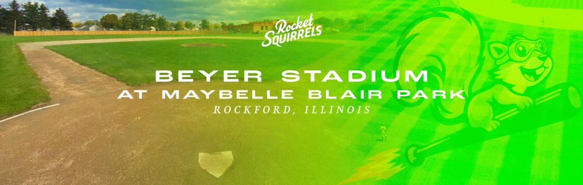 Beyer Stadium at Maybelle Blair Park. Rockford, Illinois.