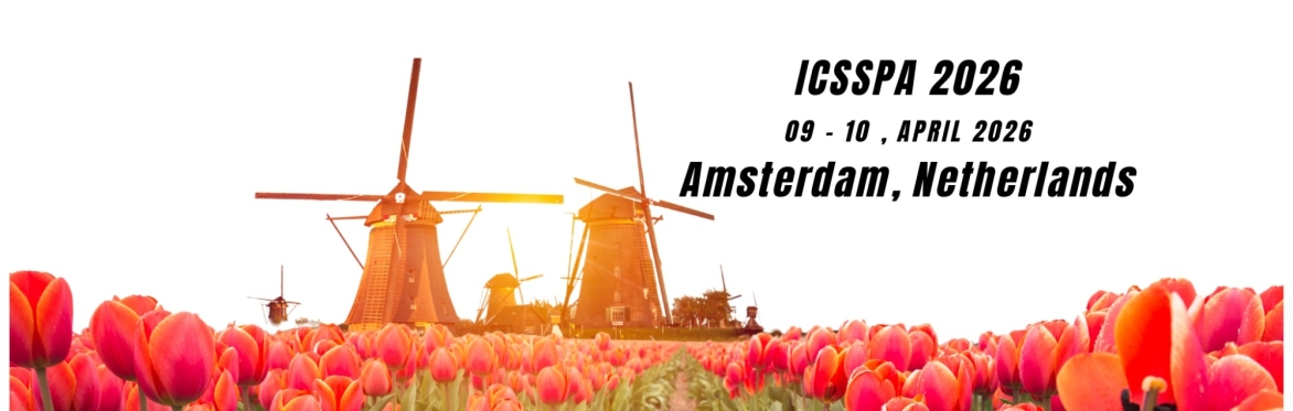 International Conference on Social Science and Public Affairs 2026 [ICSSPA 2026]