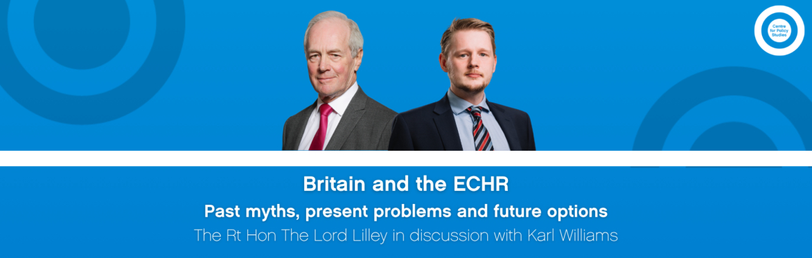 Britain and the ECHR - In Conversation with Peter Lilley
