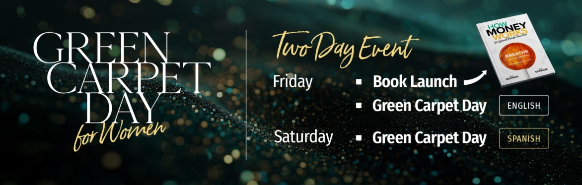 Green Carpet Day for Women and Book Launch- October 16 & 17, 2026